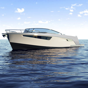 inboard center console boat / sport / with cabin