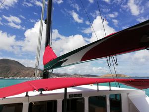 sailboat boom / carbon