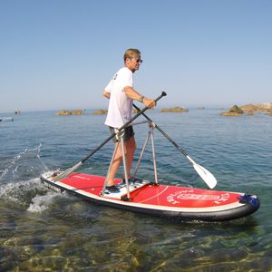 inflatable stand-up paddle-board