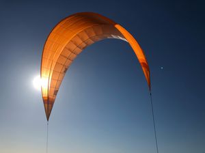 boat kite propulsion system