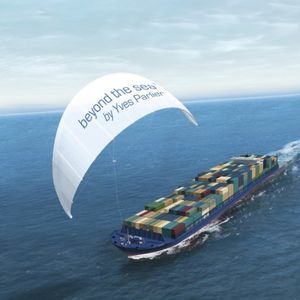 ship kite propulsion system