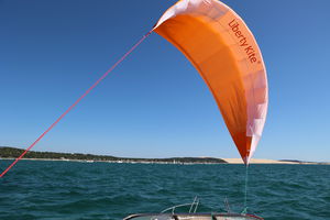 kite propulsion system for boats