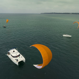 boat kite propulsion system