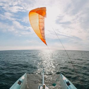 boat kite propulsion system