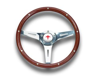 aluminum power boat steering wheel