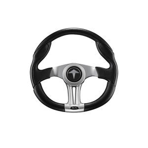 polyurethane-coated power boat steering wheel