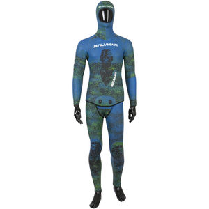 Spearfishing wetsuit - Blue Water / Green / Dual Camo / Reef Camo - Rob  Allen - one-piece / with hood / other