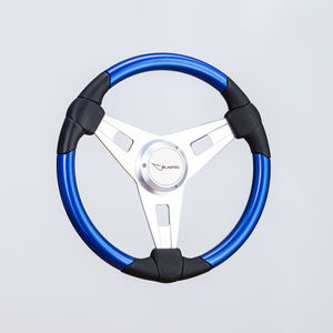 polyurethane-coated power boat steering wheel