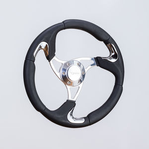 polyurethane-coated power boat steering wheel 1