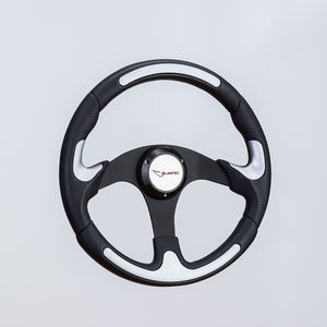 polyurethane-coated power boat steering wheel 1