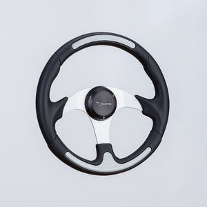 polyurethane-coated power boat steering wheel 1
