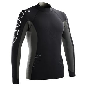 long-sleeve neoprene top