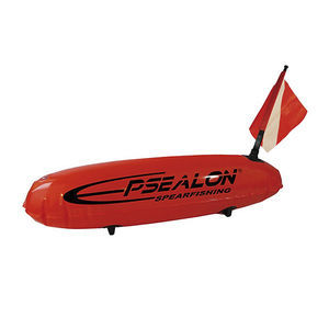 Dive buoy - Torpedo - EPSEALON - PVC / cylindrical / orange