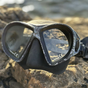 dual-lens dive mask