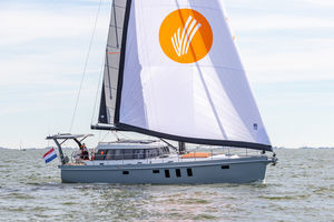 cruising sailing yacht