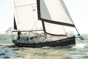coastal cruising sailing yacht