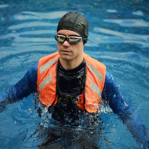 Watersports buoyancy aid - Shenzhen Hoverstar Flight Technology Co.,LTD - unisex / foam / orange