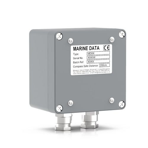 Boat network interface - MD36/5/W - Marine Data Systems - for AC power supplies / NMEA to 0183® PC