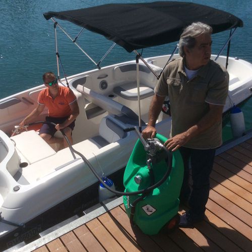 Fuel tank - Emilcaddy 55 - Emiliana Serbatoi - used oil / for boats / portable