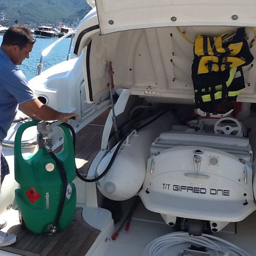 Fuel tank - Emilcaddy 110 - Emiliana Serbatoi - for boats / portable / with transfer pump