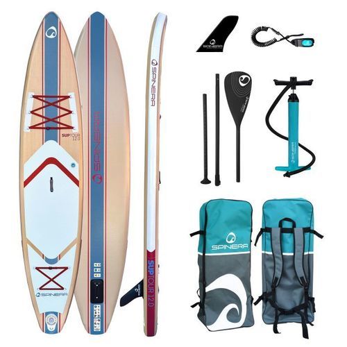 Inflatable stand-up paddle-board - Suptour 12.0 - Spinera - touring / intermediate / expert