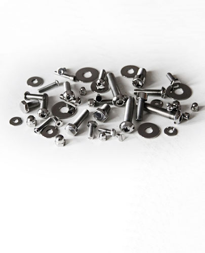 Screw with hexagonal head - YACHT LUXURY STYLE - knurled / countersunk head / butterfly