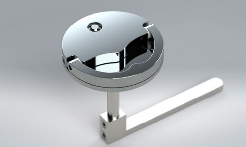 Boat latch - YLSA90FMIK - YACHT LUXURY STYLE - for ships / cam / keyed