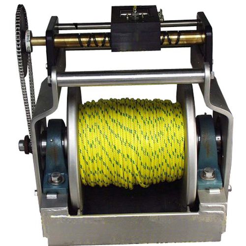 Parasail winch - CWS 1200 - CUSTOM CHUTES - for boats / hydraulic drive