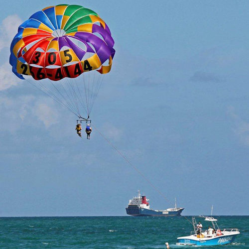 Custom-made parasail - XXTREME 29.5 - CUSTOM CHUTES - for high winds / for boat launch / 1/2-person