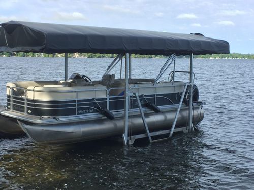 Boat lift - Pontoon - R & J Machine - floating