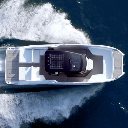 center console catamaran - Aurea Yachts