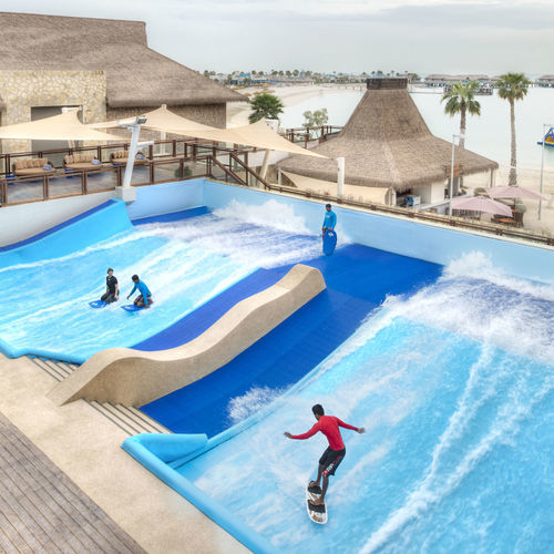 Custom-made surf simulator - 4 jets - WAVESURFER - indoor / outdoor
