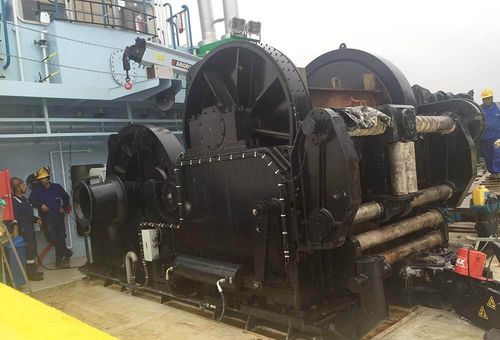 Ship winch - towing winch - Fountom Marine - for tugboats / towing / hydraulic drive