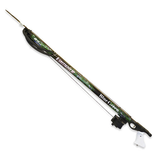 Speargun with shock cord - Vampire Pro Camo - BlueGreen - aluminum