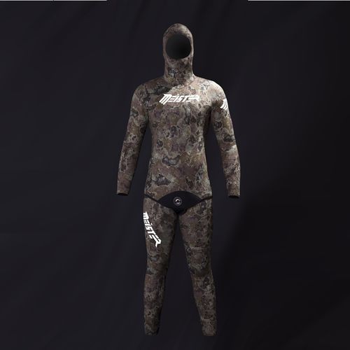 Spearfishing suit MEISTER freediving / wetsuit / with hood