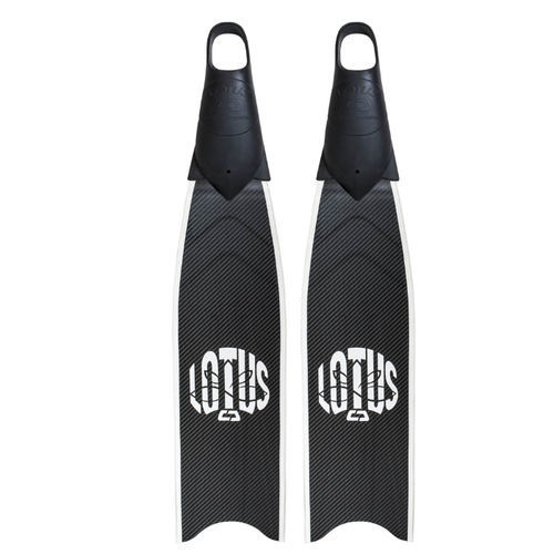 Freediving fins - Lotus  - Cetma Composites Srl - rubber / carbon / full-foot