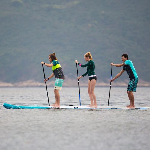 Inflatable stand-up paddle-board - GALAXIE - AZTRON - all-around / beginner / intermediate