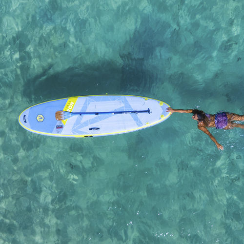 Inflatable stand-up paddle-board - VENUS - AZTRON - fitness / beginner / intermediate