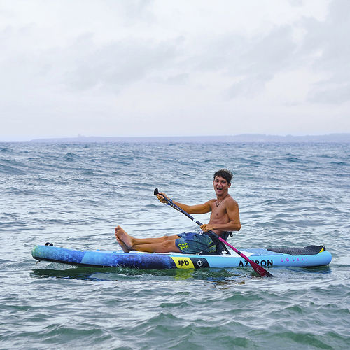 Inflatable stand-up paddle-board - SOLEIL - AZTRON - all-around / windsurf / intermediate