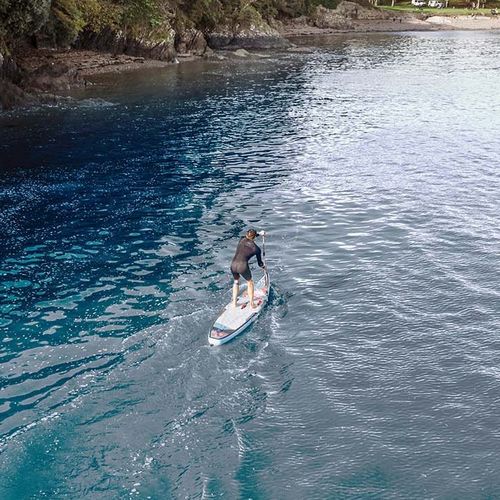 Inflatable stand-up paddle-board - METEORLITE - AZTRON - race / advanced-level / adult