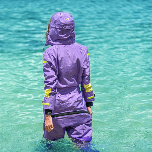 Watersports drysuit - MISSION - AZTRON - full / long-sleeve / with hood