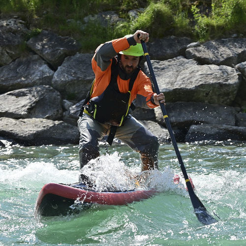 Inflatable SUP - STORMRIDER - Airboard - river / adult / multi-color