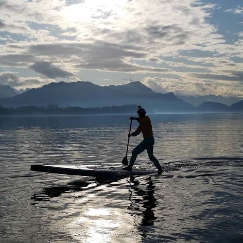 Wave SUP - FORCE  - Fit Ocean - beginner / adult / blue