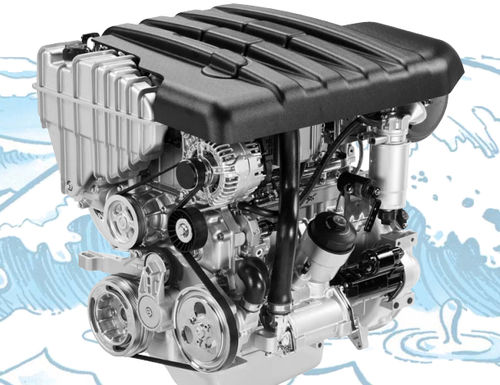 Inboard engine - MR704LH  - LVM - VM motori - diesel / boating / direct injection