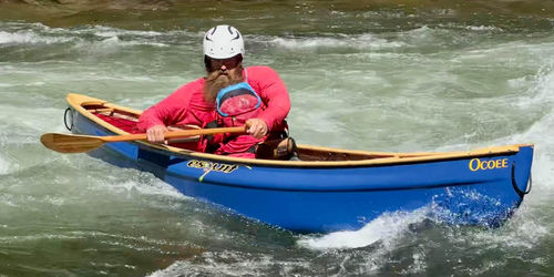 Multi-use canoe - Ocoee - Esquif International Inc. - solo / adult / red