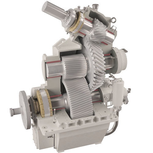 Ship reduction gearbox Spindrift Brunvoll engine