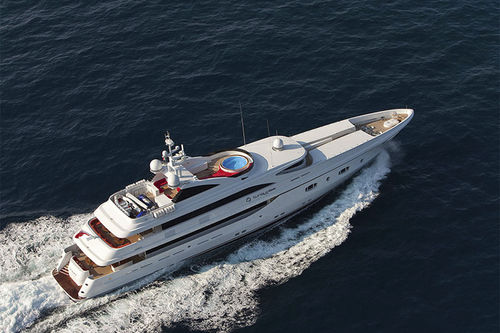 Cruising mega-yacht - TURQUOISE - TURQUOISE YACHTS - wheelhouse / steel
