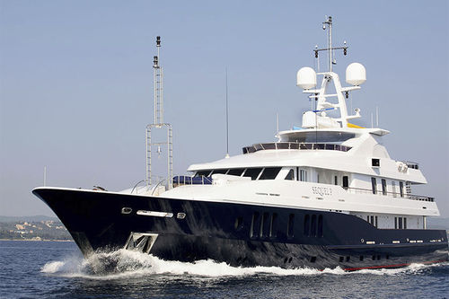 Cruising mega-yacht - SEQUEL P - TURQUOISE YACHTS - wheelhouse / 6-cabin / steel