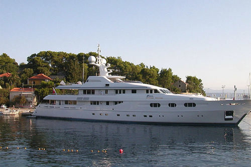 Cruising mega-yacht - PETARA II - TURQUOISE YACHTS - wheelhouse / 10-cabin / steel