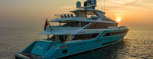 Cruising mega-yacht - JEWELS - TURQUOISE YACHTS - raised pilothouse / 8-cabin / steel